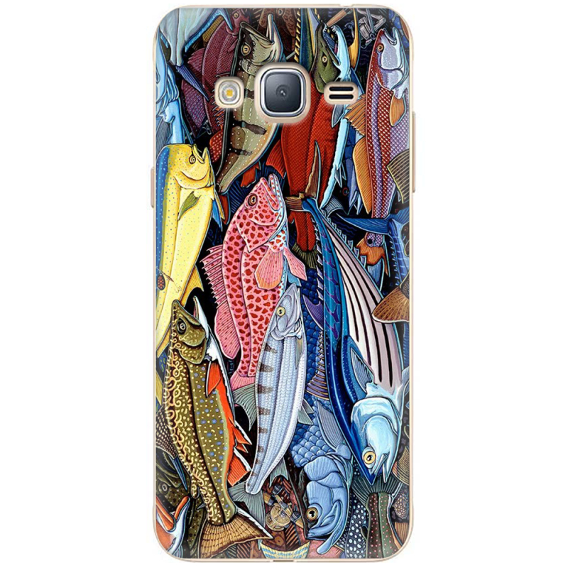Чехол Uprint Samsung J320 Galaxy J3 2016 Sea Fish