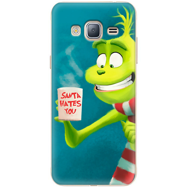 Чехол Uprint Samsung J320 Galaxy J3 2016 Santa Hates You