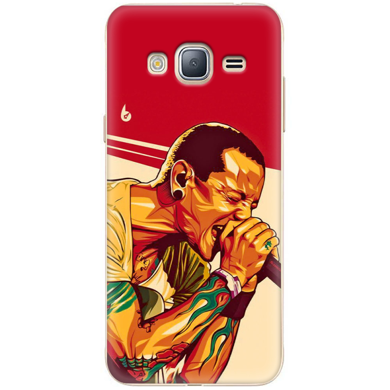 Чехол Uprint Samsung J320 Galaxy J3 2016 Chester Bennington