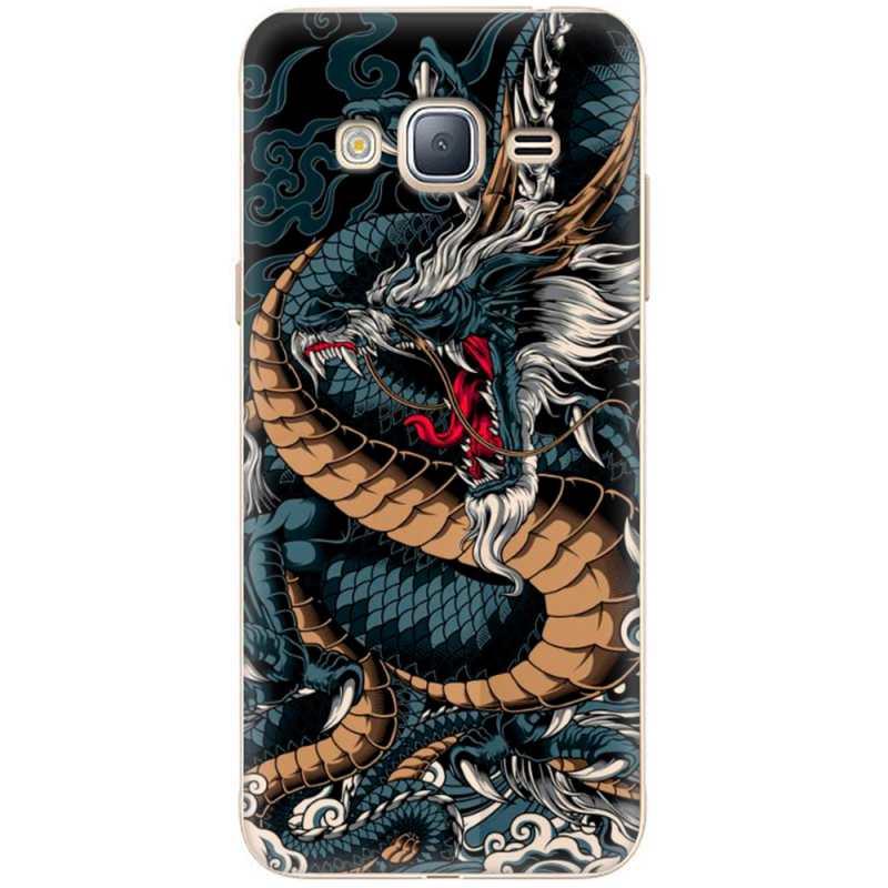 Чехол Uprint Samsung J320 Galaxy J3 2016 Dragon Ryujin