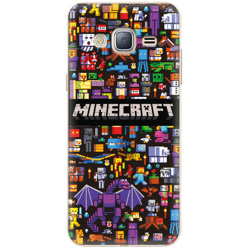 Чехол Uprint Samsung J320 Galaxy J3 2016 Minecraft Mobbery