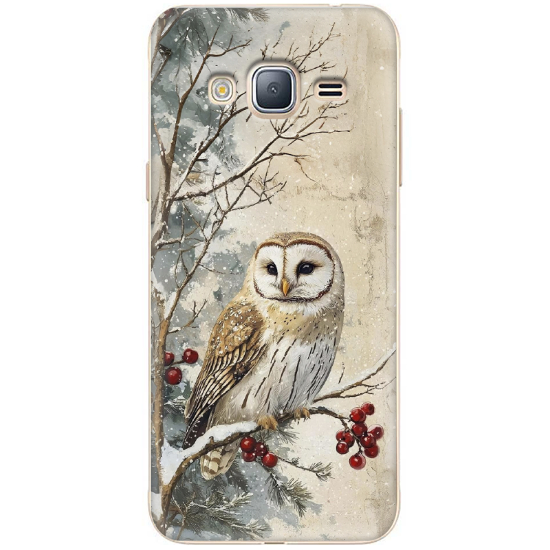 Чехол Uprint Samsung J320 Galaxy J3 2016 Christmas Owl