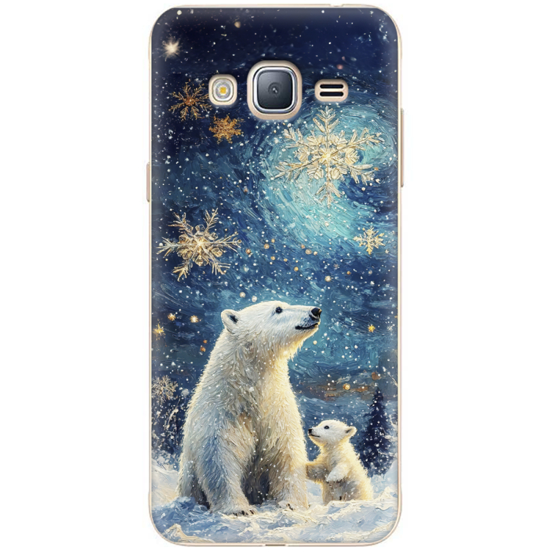 Чехол Uprint Samsung J320 Galaxy J3 2016 Північні ведмеді