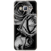 Чехол Uprint Samsung J320 Galaxy J3 2016 Black and White Roses