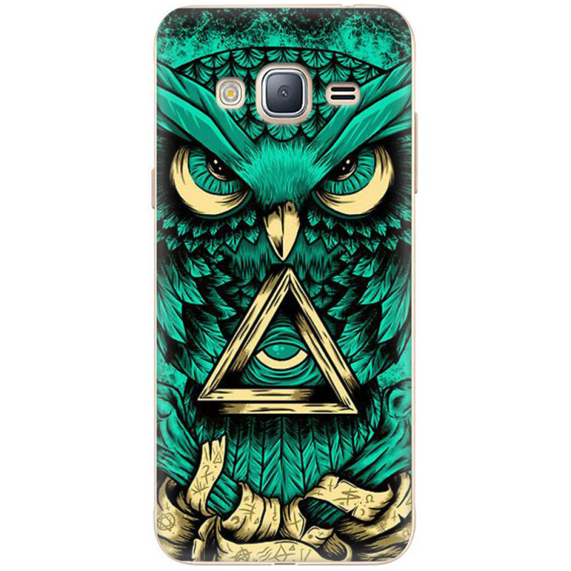 Чехол Uprint Samsung J320 Galaxy J3 2016 Masonic Owl