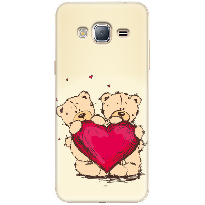 Чехол Uprint Samsung J320 Galaxy J3 2016 Teddy Bear Love