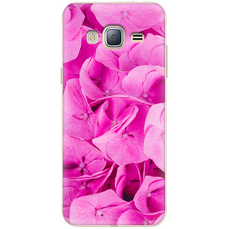 Чехол Uprint Samsung J320 Galaxy J3 2016 Pink Flowers