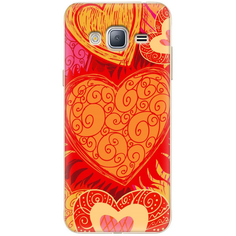 Чехол Uprint Samsung J320 Galaxy J3 2016 Warm Hearts