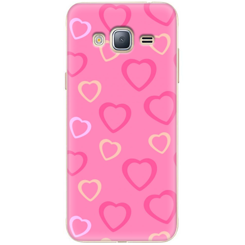 Чехол Uprint Samsung J320 Galaxy J3 2016 Sugar Hearts