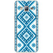 Чехол Uprint Samsung J320 Galaxy J3 2016 Блакитний Орнамент