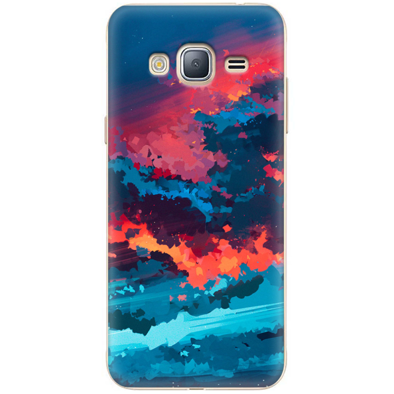 Чехол Uprint Samsung J320 Galaxy J3 2016 Thunderclouds