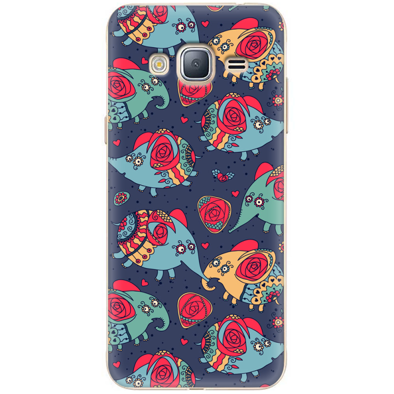 Чехол Uprint Samsung J320 Galaxy J3 2016 Flying Elephants
