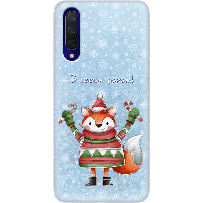 Чехол Uprint Xiaomi Mi 9 Lite Fox З новим роком!