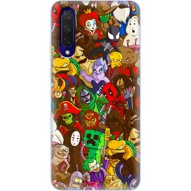 Чехол Uprint Xiaomi Mi 9 Lite Злодеи