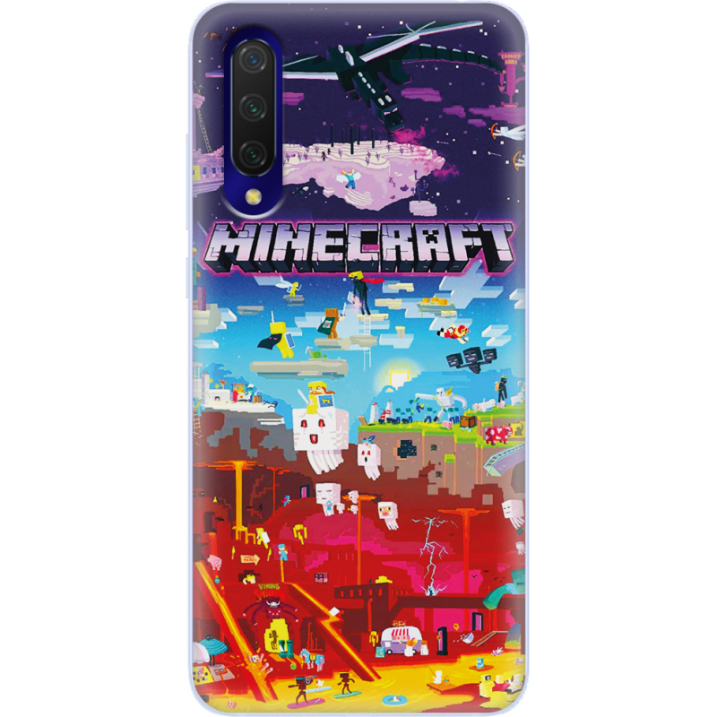 Чехол Uprint Xiaomi Mi 9 Lite Minecraft World Beyond