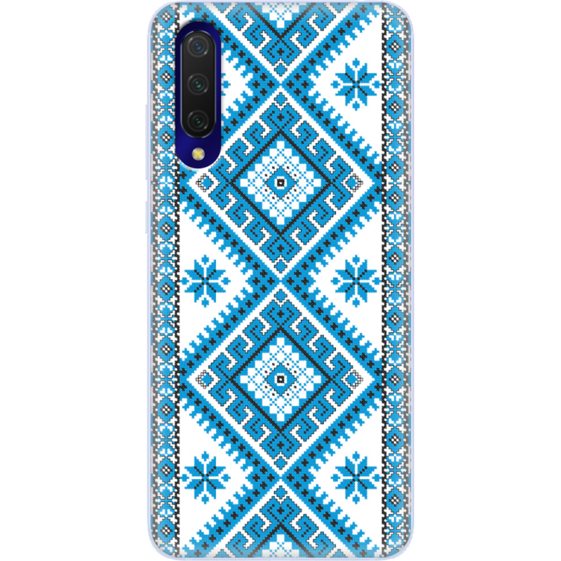 Чехол Uprint Xiaomi Mi 9 Lite Блакитний Орнамент
