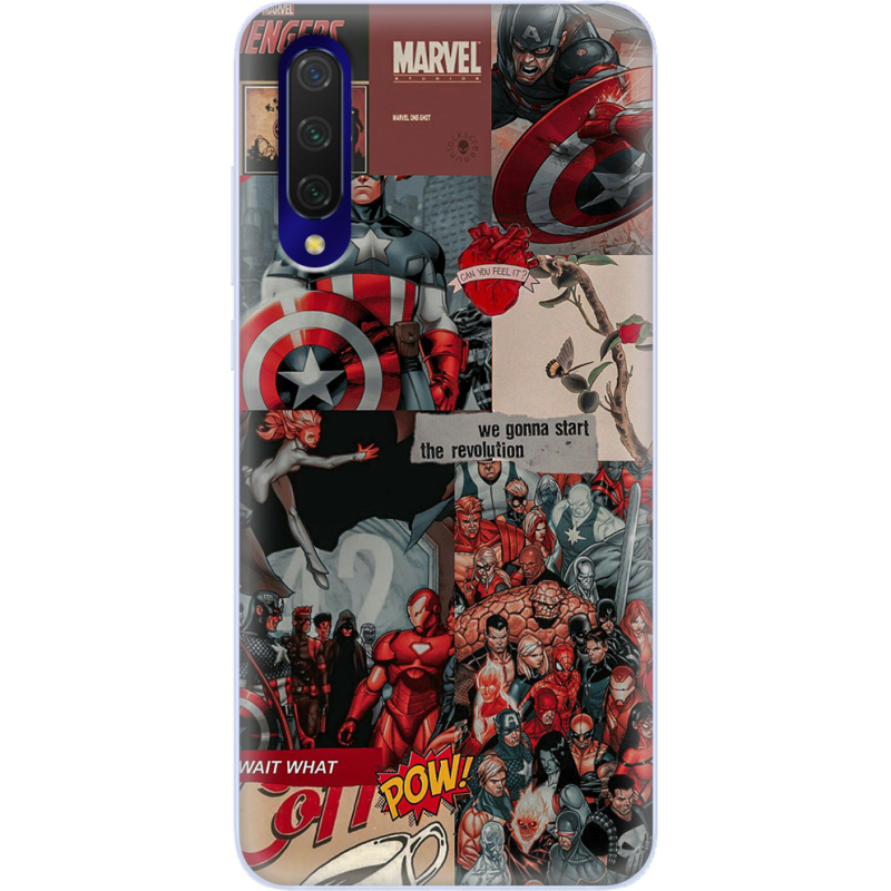 Чехол Uprint Xiaomi Mi 9 Lite Marvel Avengers