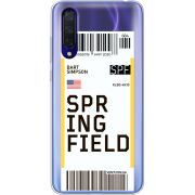 Прозрачный чехол Uprint Xiaomi Mi 9 Lite Ticket Springfield