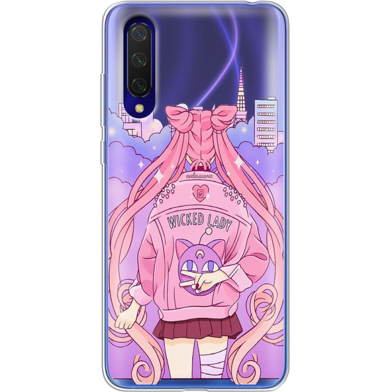 Прозрачный чехол Uprint Xiaomi Mi 9 Lite Wiked Lady