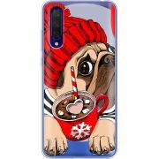 Прозрачный чехол Uprint Xiaomi Mi 9 Lite Winter Puggy