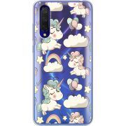 Прозрачный чехол Uprint Xiaomi Mi 9 Lite Unicorns