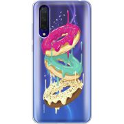 Прозрачный чехол Uprint Xiaomi Mi 9 Lite Donuts