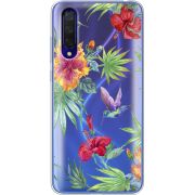 Прозрачный чехол Uprint Xiaomi Mi 9 Lite Tropical