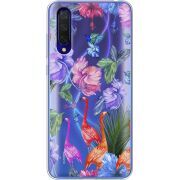 Прозрачный чехол Uprint Xiaomi Mi 9 Lite Flamingo