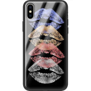 Защитный чехол BoxFace Glossy Panel Apple iPhone XS Lips