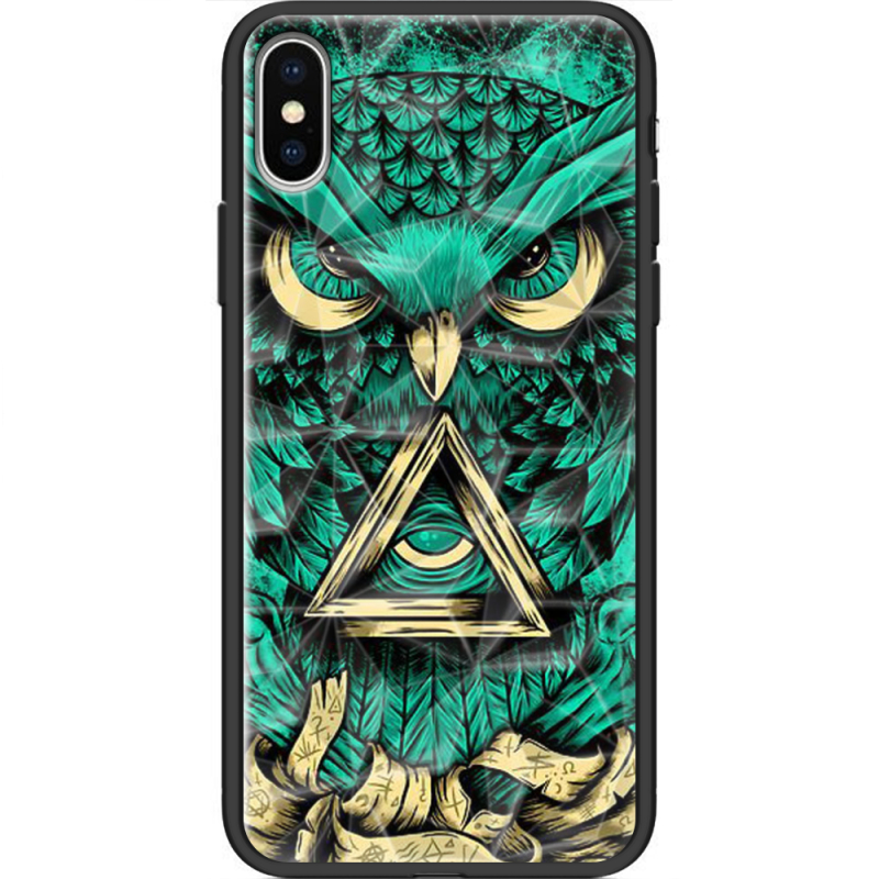 Чехол Prizma Uprint Apple iPhone XS Masonic Owl