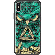 Чехол Prizma Uprint Apple iPhone XS Masonic Owl