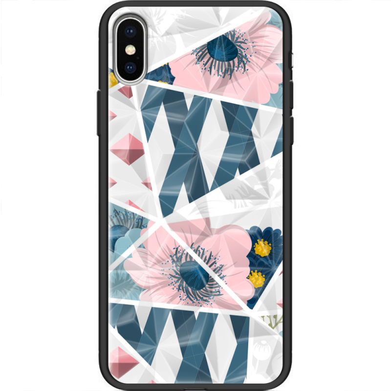 Чехол Prizma Uprint Apple iPhone XS Flower Mirror