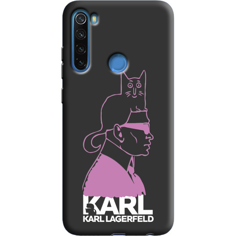 Черный чехол Uprint Xiaomi Redmi Note 8 Pink Karl