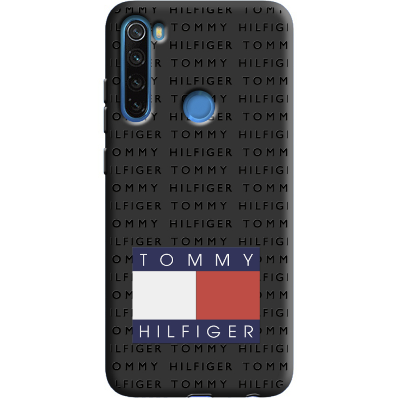 Черный чехол Uprint Xiaomi Redmi Note 8 Tommy Print