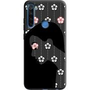 Черный чехол Uprint Xiaomi Redmi Note 8 Flower Hair