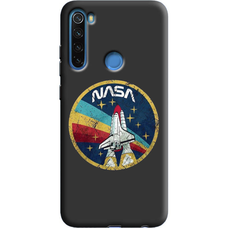 Черный чехол Uprint Xiaomi Redmi Note 8 NASA