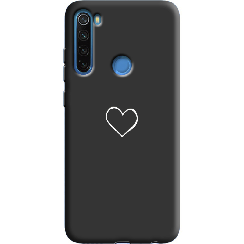 Черный чехол Uprint Xiaomi Redmi Note 8 My Heart