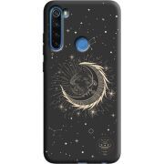 Черный чехол Uprint Xiaomi Redmi Note 8 Moon