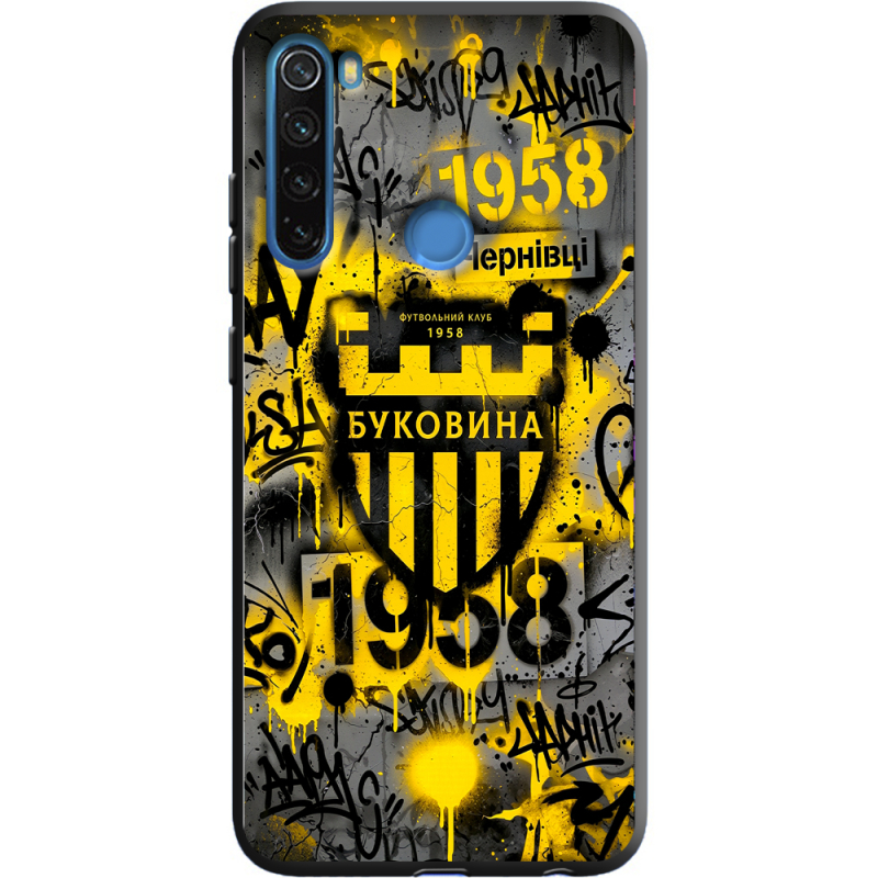 Черный чехол Uprint Xiaomi Redmi Note 8 