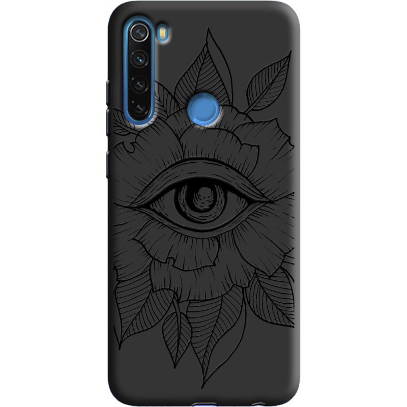 Черный чехол Uprint Xiaomi Redmi Note 8 Eye