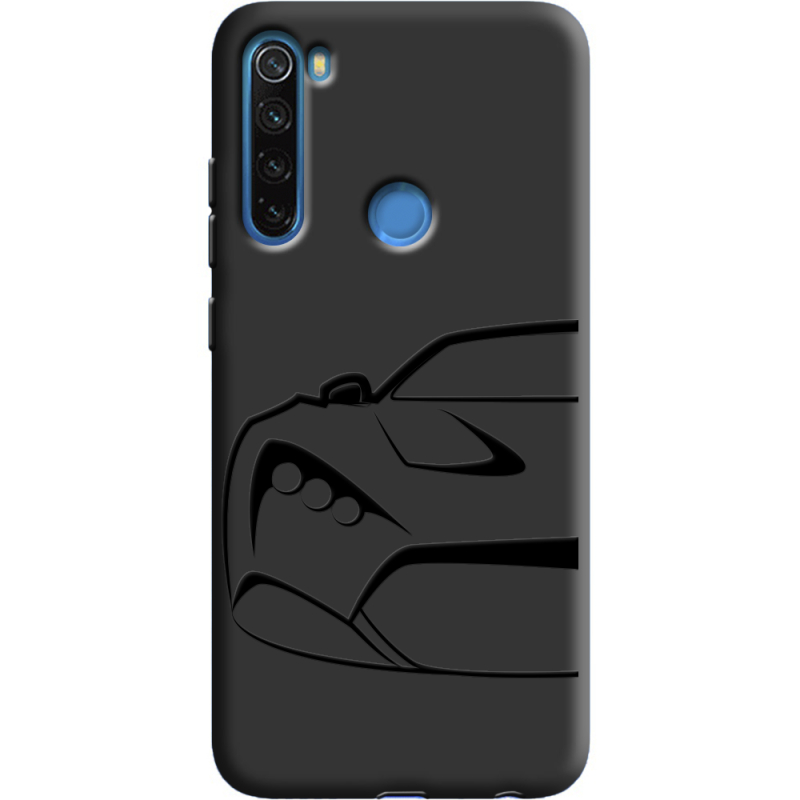 Черный чехол Uprint Xiaomi Redmi Note 8 Sportcar