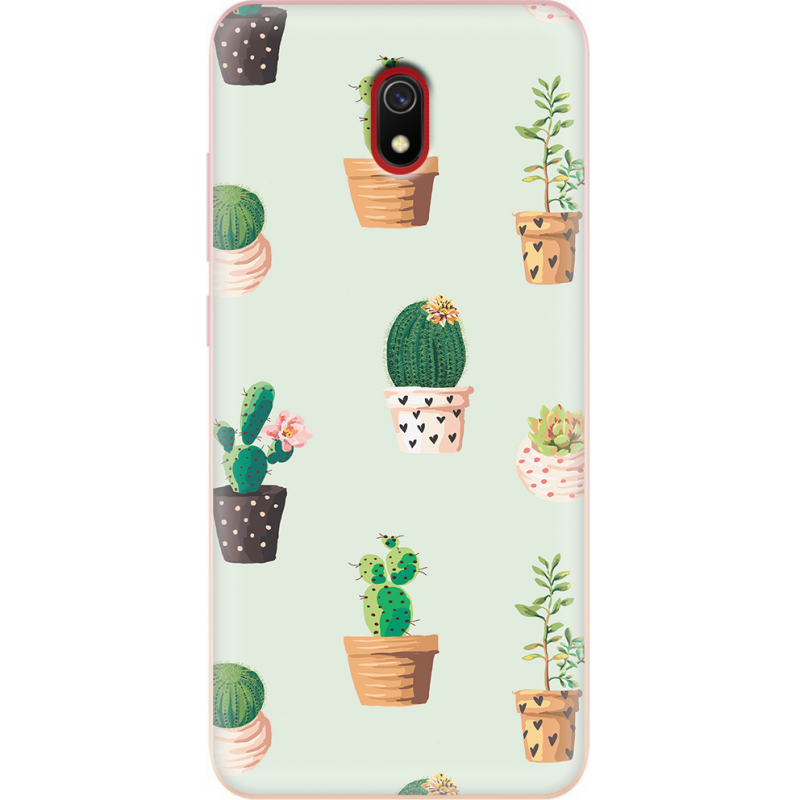 Чехол Uprint Xiaomi Redmi 8A L-green Cacti