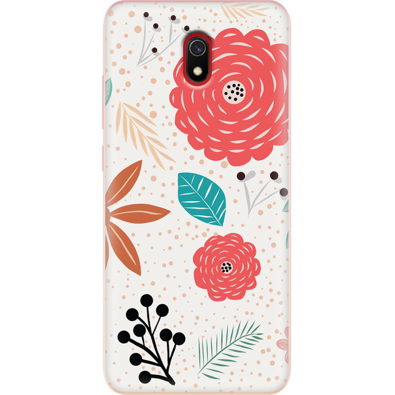 Чехол Uprint Xiaomi Redmi 8A Line Flowers