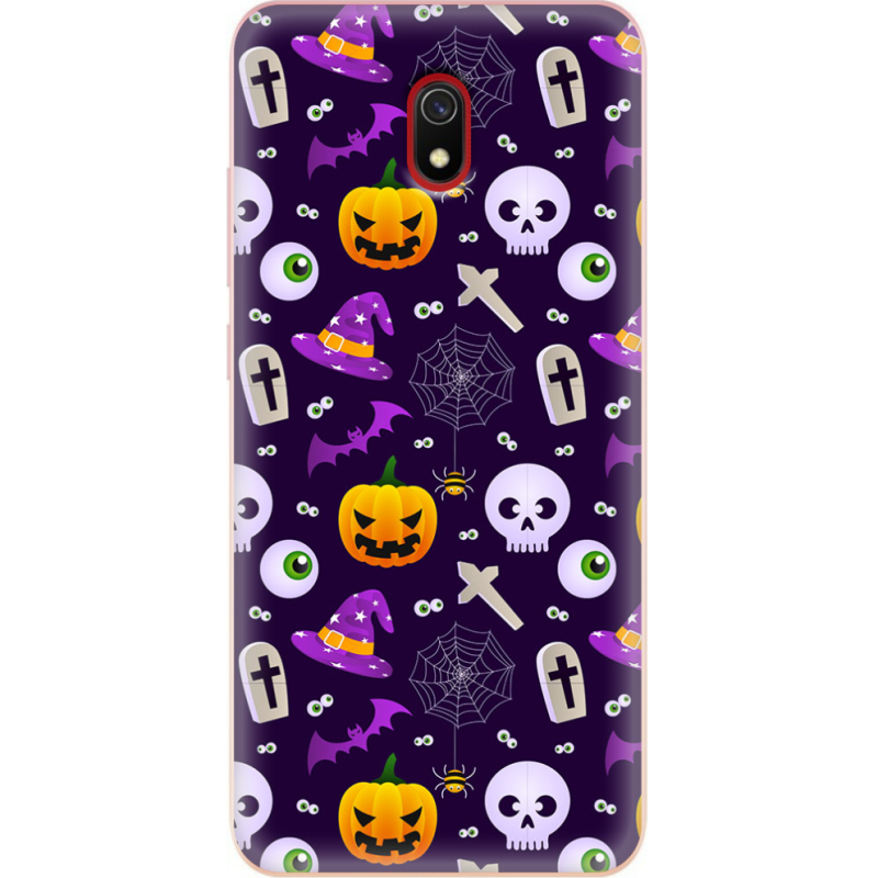Чехол Uprint Xiaomi Redmi 8A Halloween Purple Mood