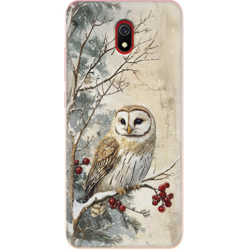Чехол Uprint Xiaomi Redmi 8A Christmas Owl