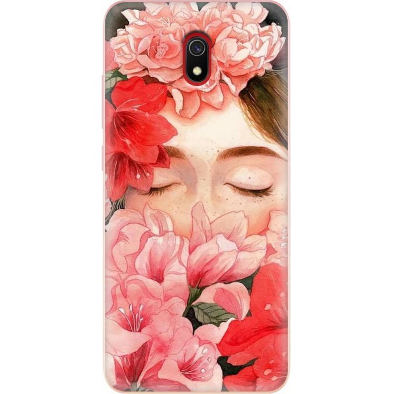 Чехол Uprint Xiaomi Redmi 8A Girl in Flowers