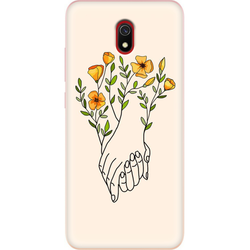 Чехол Uprint Xiaomi Redmi 8A Flower Hands