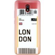 Прозрачный чехол Uprint Xiaomi Redmi 8A Ticket London