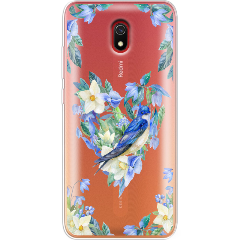 Прозрачный чехол Uprint Xiaomi Redmi 8A Spring Bird