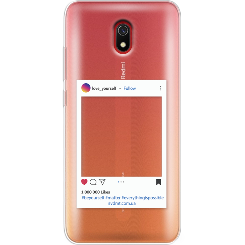 Прозрачный чехол Uprint Xiaomi Redmi 8A Insta